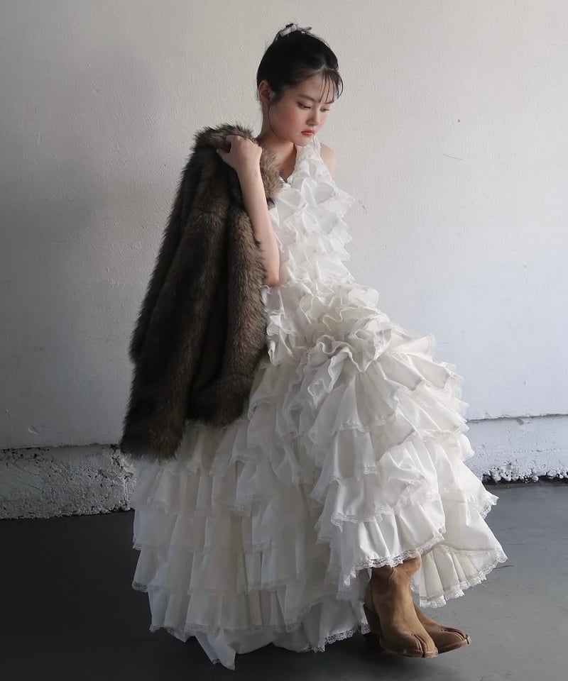 treaturself angel wings mini dress black