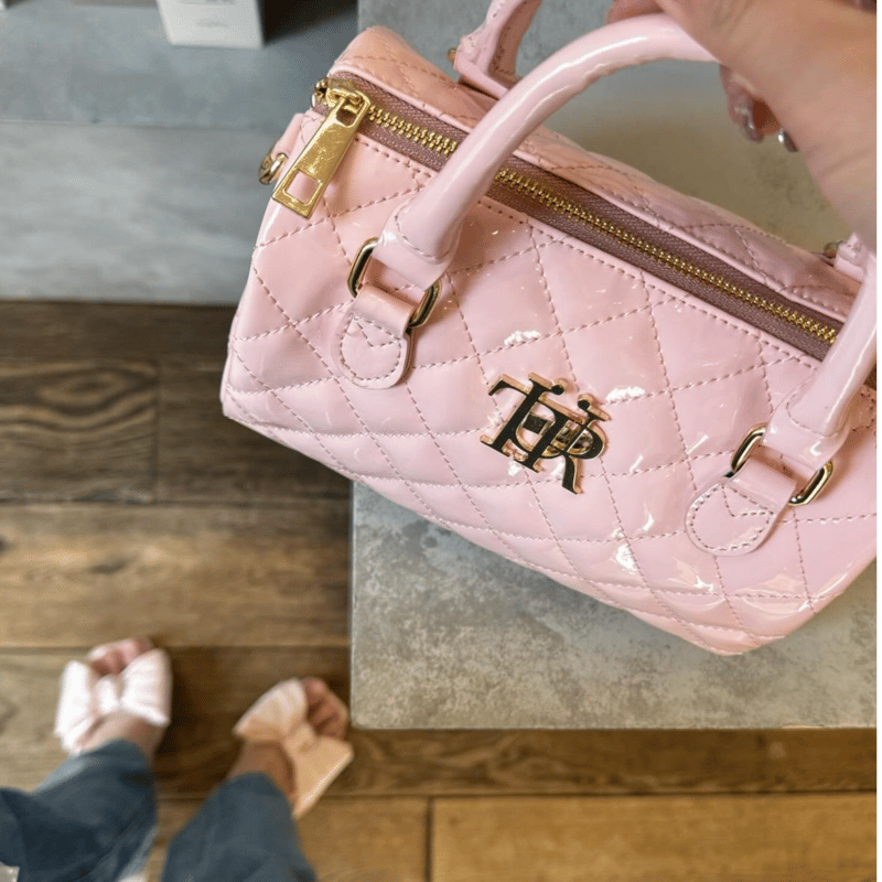 Treat Ürself quilting boston mini bag