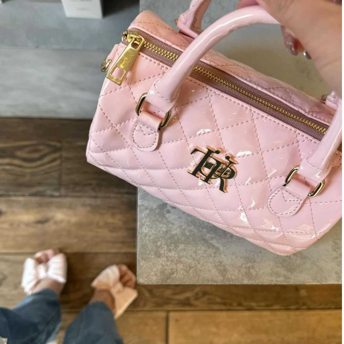 quilting boston mini bag | Treat ürself quilting boston mini bag | Treat ürself