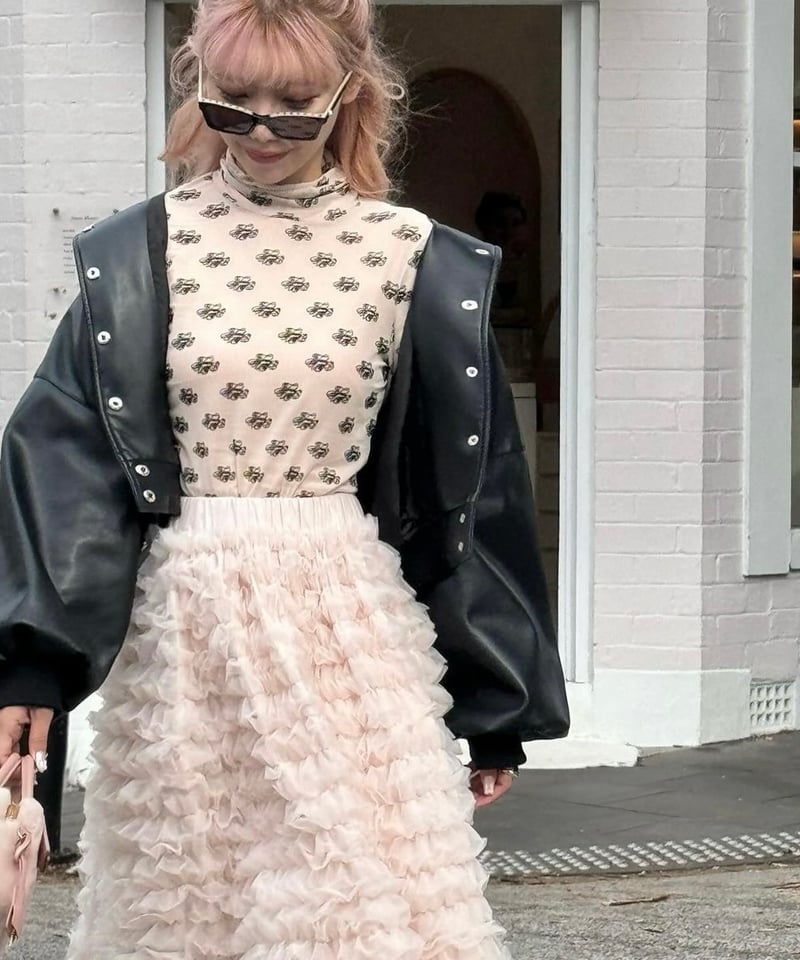 Ballerina” volume tulle long skirt | Treat ürself Ballerina” volume tulle long skirt | Treat ürself