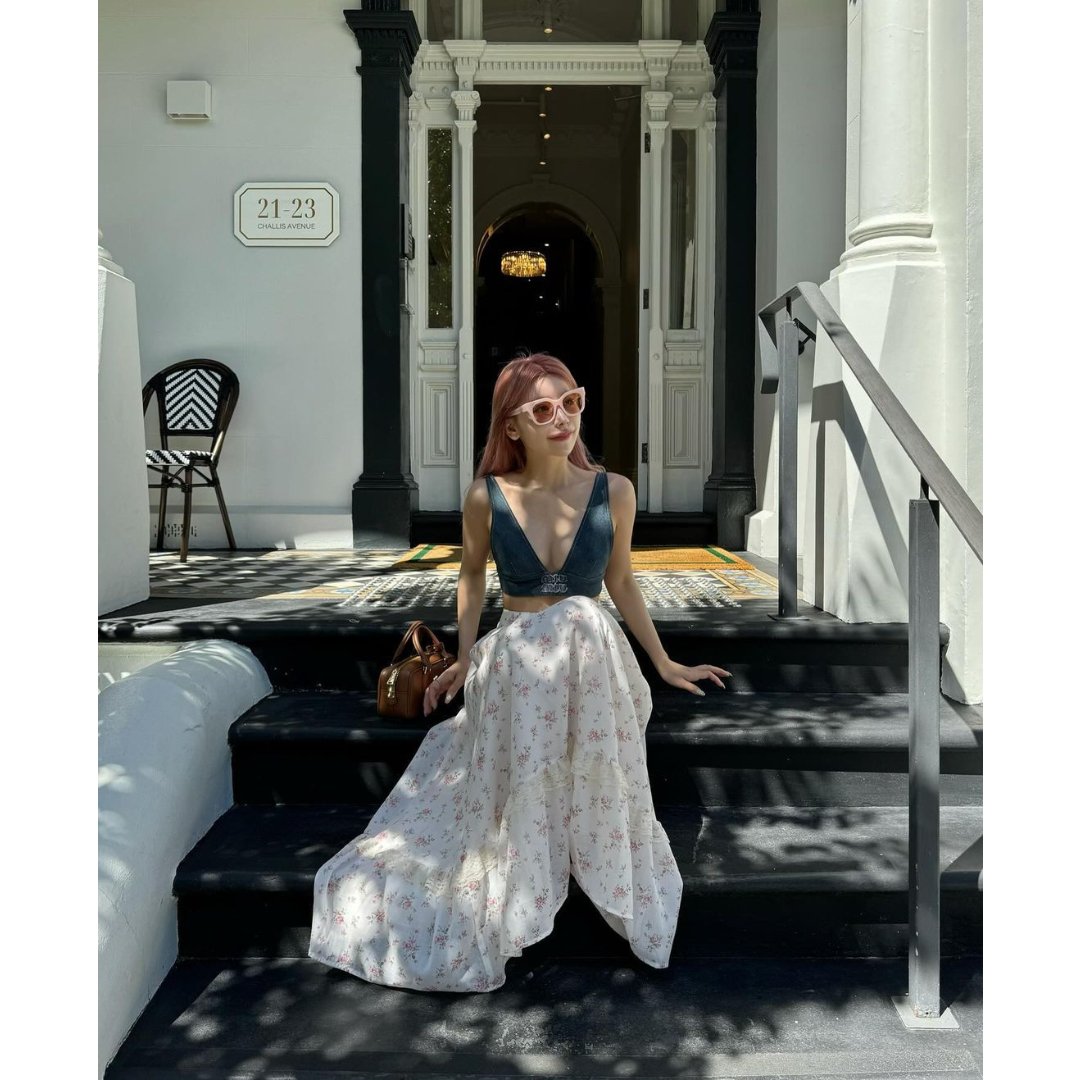 Floral vintage like skirt | Treat ürself Floral vintage like skirt | Treat ürself