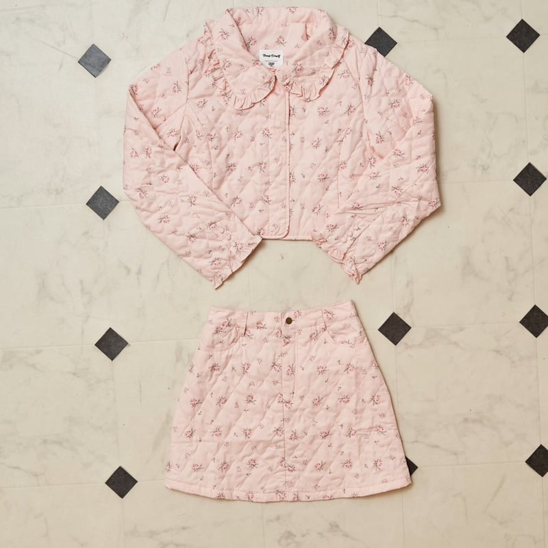 treat ürself Flowergardenquilting set up - ノースリーブ