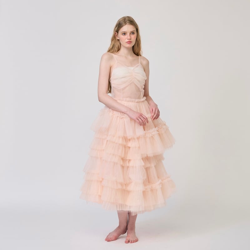 新品Treat ürself バレリーナフェアリーチュールドレス ピンク treat