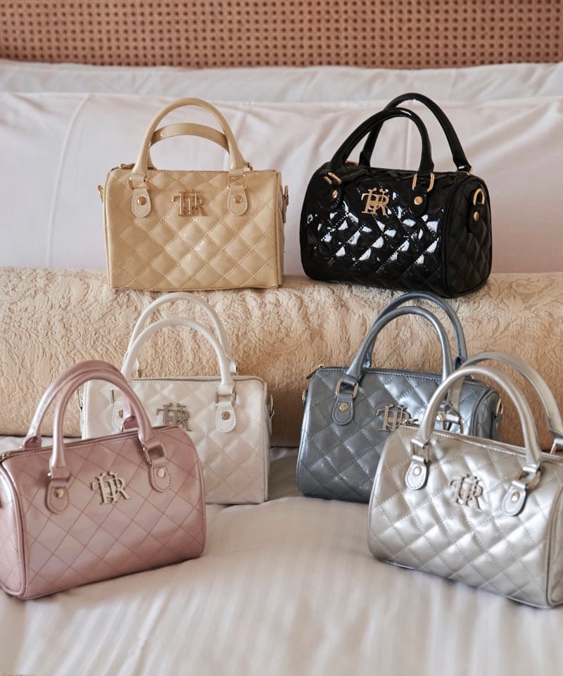 quilting boston mini bag | Treat ürself quilting boston mini bag | Treat ürself