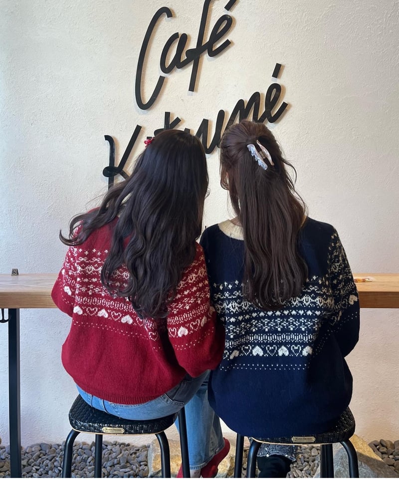 Treat LOVE sweater (red) | Treat ürself