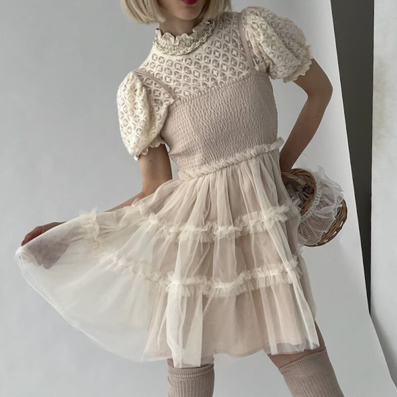 新品未使用未開封ですBallerina tulle one piece TreatÜrself