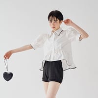 Ballerina tulle volume bustier black