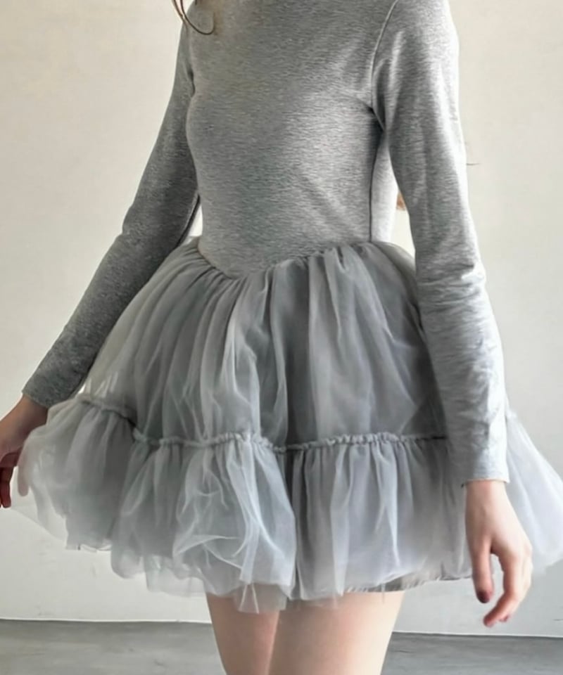 Ballet docking tulle mini dress | Treat ürself Ballet docking tulle mini dress | Treat ürself