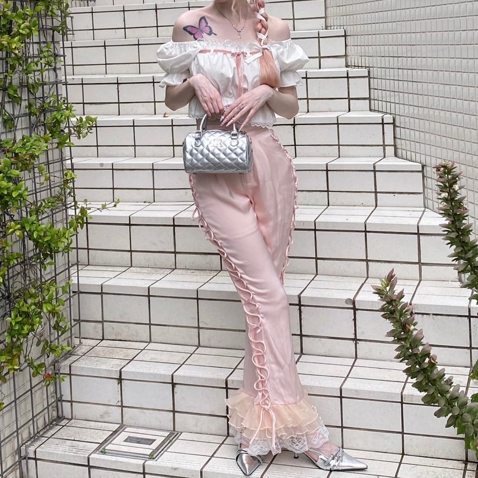 Treat ürself セットアップ pink