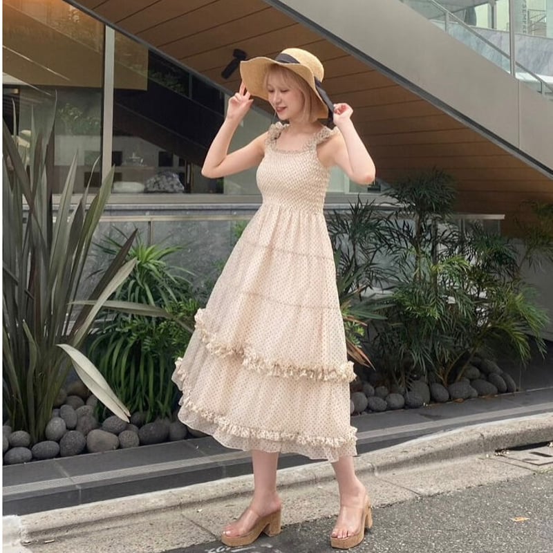 treatürself  Ballerina dottulle onepiece