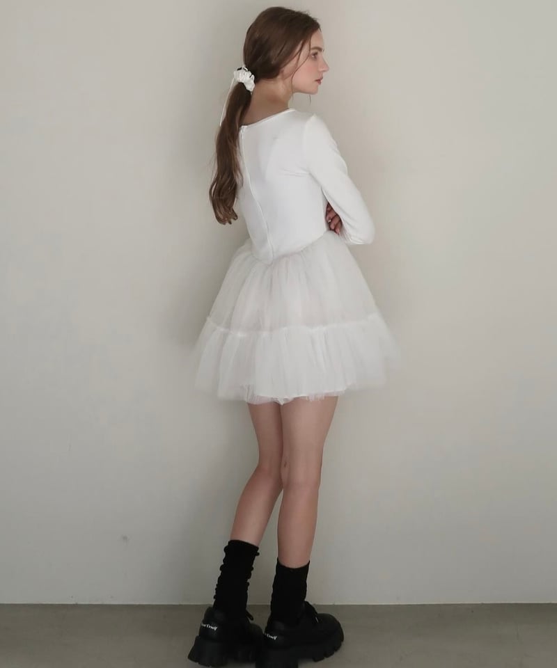 Ballet docking tulle mini dress | Treat ürself Ballet docking tulle mini dress | Treat ürself