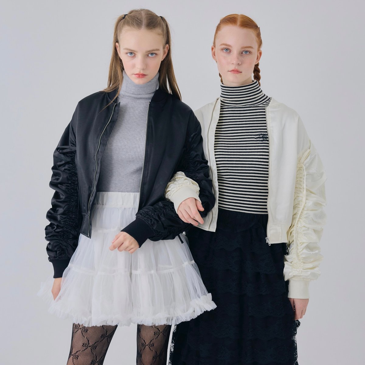 限定セール】treat ürself Girly ribbon MA-1