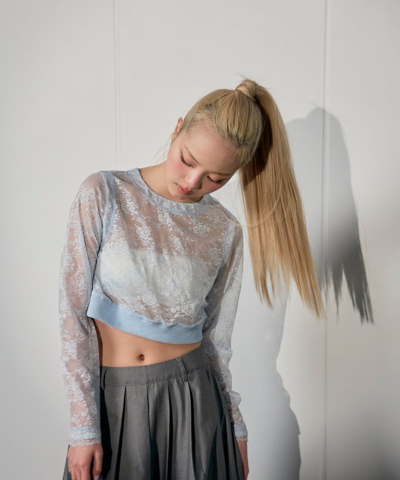back logo lace tops | Treat ürself