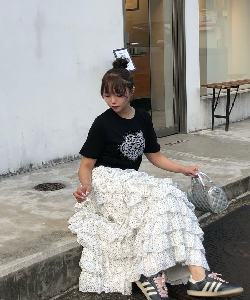 treat ürself Angel ribbon lace skirt treat ürself Angel ribbon lace skirt