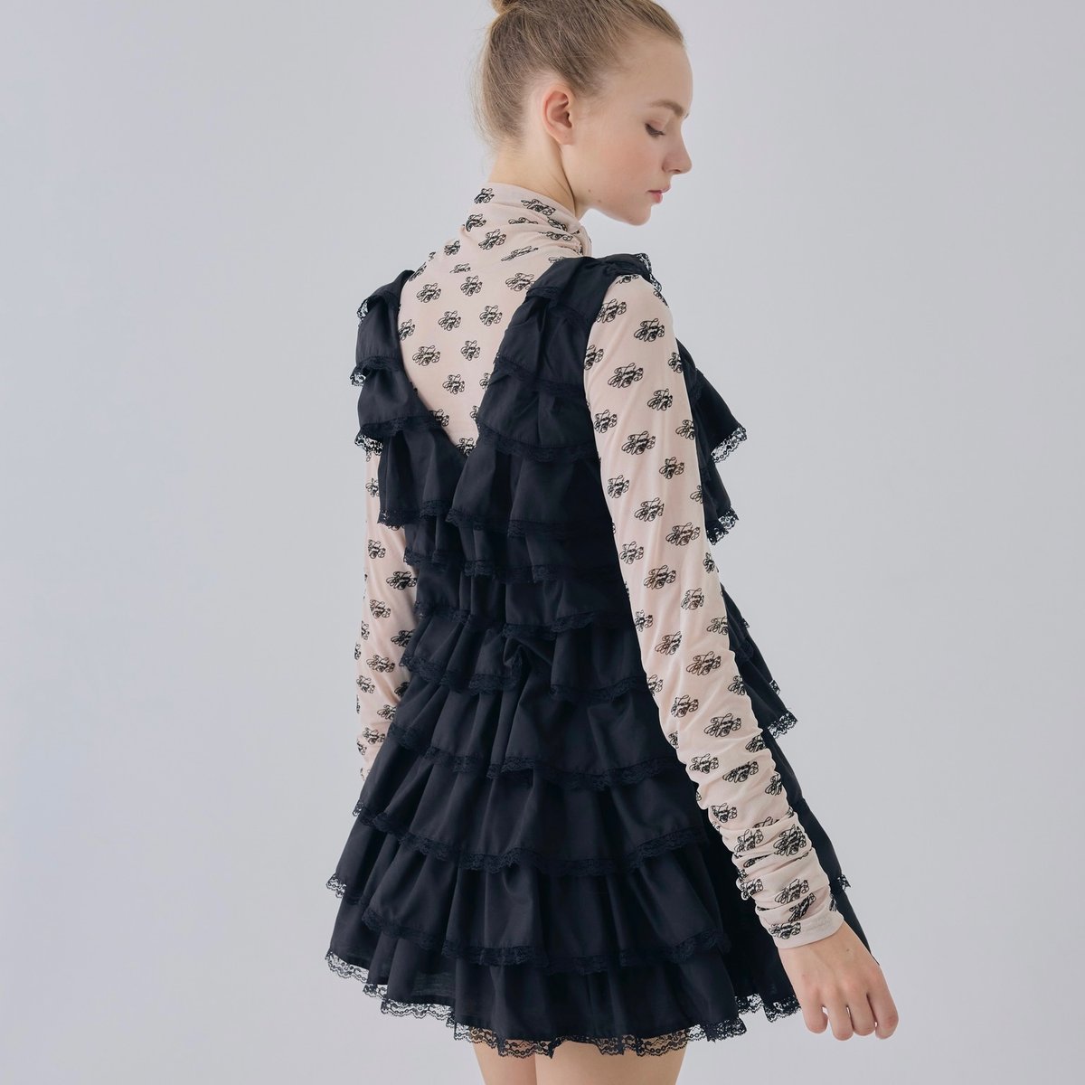 angel wings mini dress (black) | Treat ürself angel wings mini dress (black) | Treat ürself