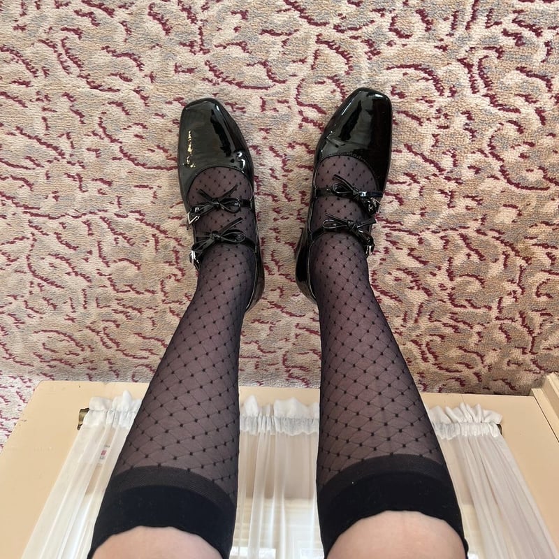 treat ürself ribbon girly pumps boots トリートユアセルフoriginal ribbon girlypumpsboots