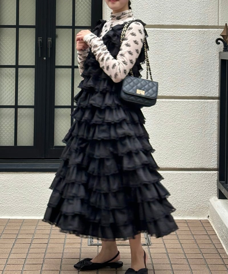 angel wings long dress (black) | Treat ürself angel wings long dress (black) | Treat ürself