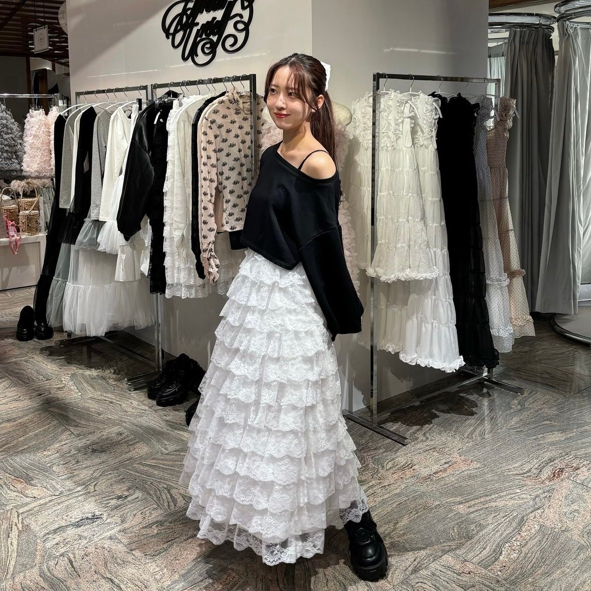 treat urself girly lace tutu (white) Treat ürself girly lace tutu