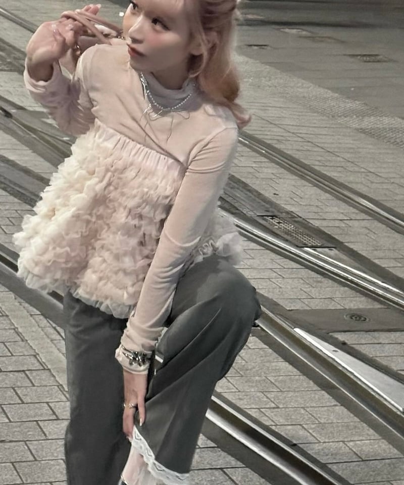 Ballerina” volume tulle balloon skirt | Treat Ballerina” volume tulle balloon skirt | Treat