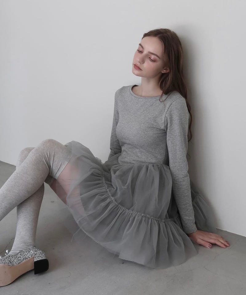 Ballet docking tulle mini dress | Treat ürself Ballet docking tulle mini dress | Treat ürself
