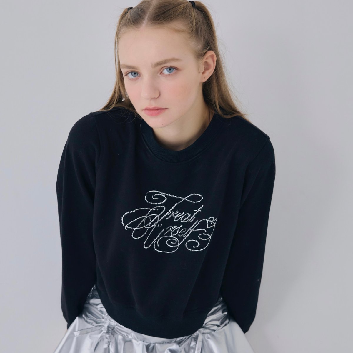 Treat Ürself logo rhinestone sweat | Treat ürself Treat Ürself logo rhinestone sweat | Treat ürself