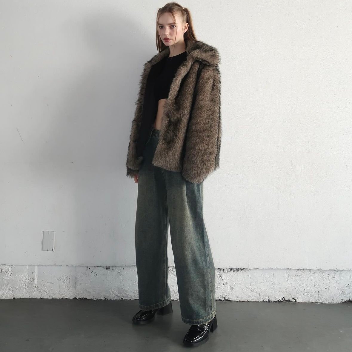 Treat Ürself fox fur coat | Treat ürself Treat Ürself fox fur coat | Treat ürself