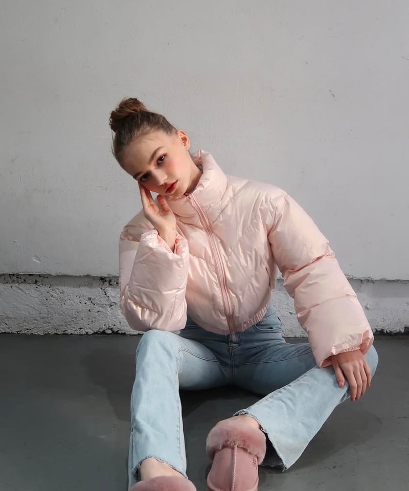 Treat Ürself logo hoodie pink Treat Ürself logo hoodie （pink）