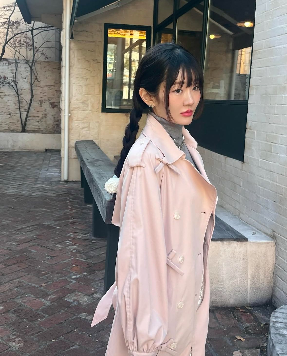 ジャケット・アウター Girly ribbon trench coat treat urself ジャケット・アウター Girly ribbon trench coat treat urself