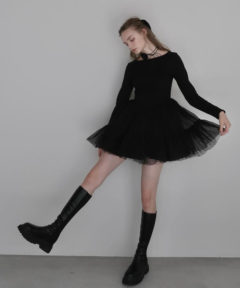Ballet docking tulle mini dress | Treat ürself Ballet docking tulle mini dress | Treat ürself