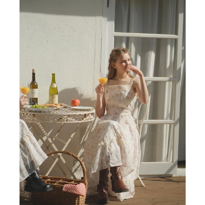 treat ürself floral vintage like dress