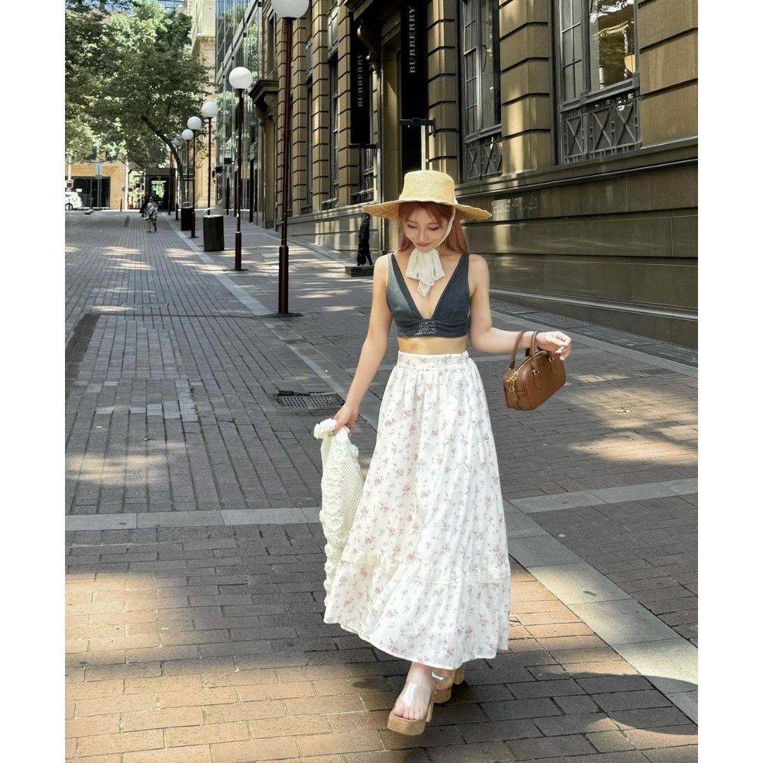 Floral vintage like skirt | Treat ürself Floral vintage like skirt | Treat ürself
