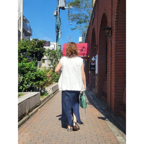 バルーンスウェットベスト
