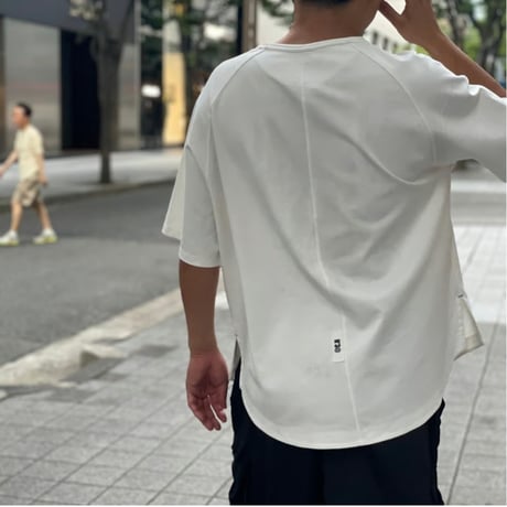 【ユニセックス】N'3@Tシャツ　白ホワイト　黒ブラック