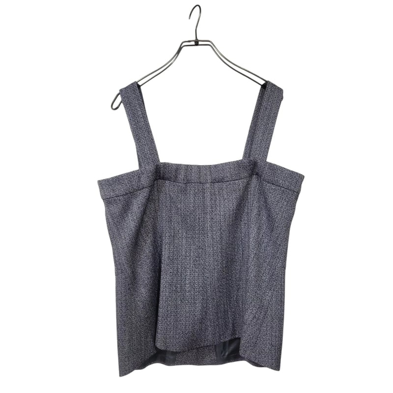 セットアップ可能】ヘンリーボーン柄ビスチェ | Huntress