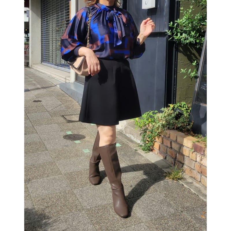 【新品同様】 bow.a ボウエー タックショートパンツ FREE ブラック タックハイウエストショートパンツ black | femins