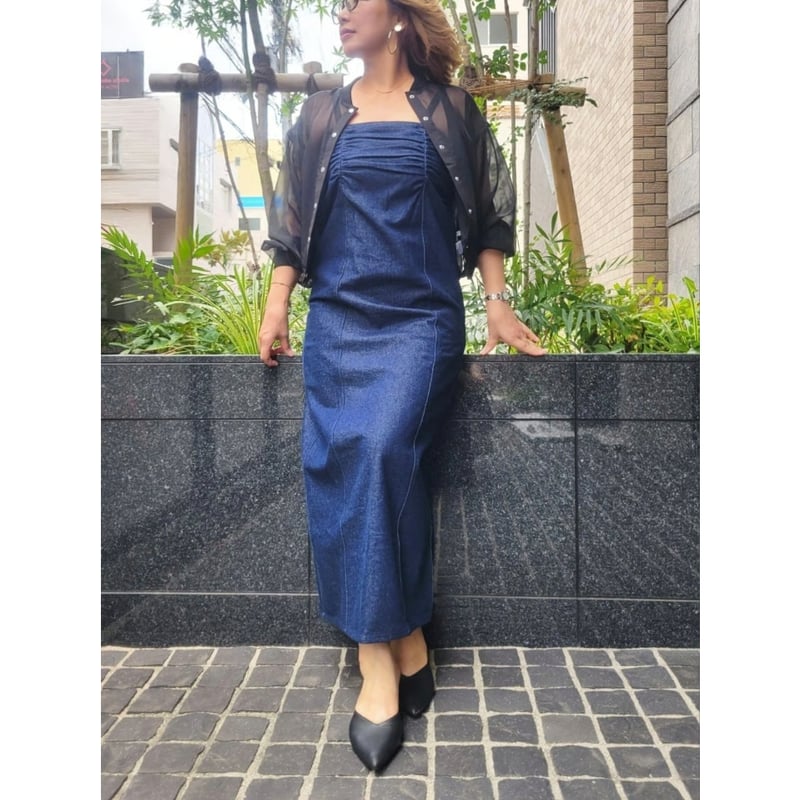 未使用級✨アナイ　24SS　コットンボイルシアーブルゾン　ブラック　34 ANAYI｜コットンボイルシアーブルゾン | Rakuten Fashion(楽天