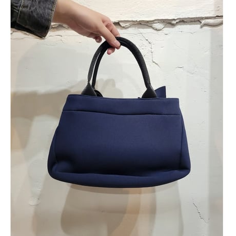 2wayネオプレーンフリルトートバッグ