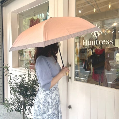 【完全遮光】晴雨兼用3段折傘  　グログラン
