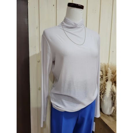 シルク＆カシミヤ混カットソー