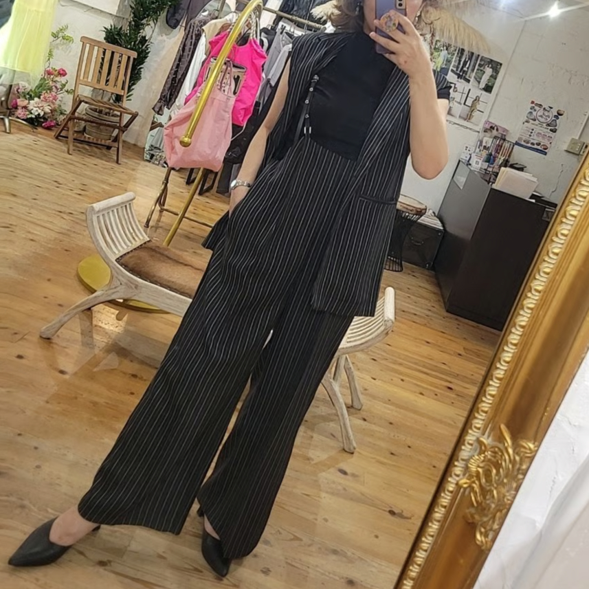 ゆな【未使用】ドゥーズィエムクラス　ボートネック　ブラック 完売品 Deuxieme Classe Eloise ボートネックニットブラック