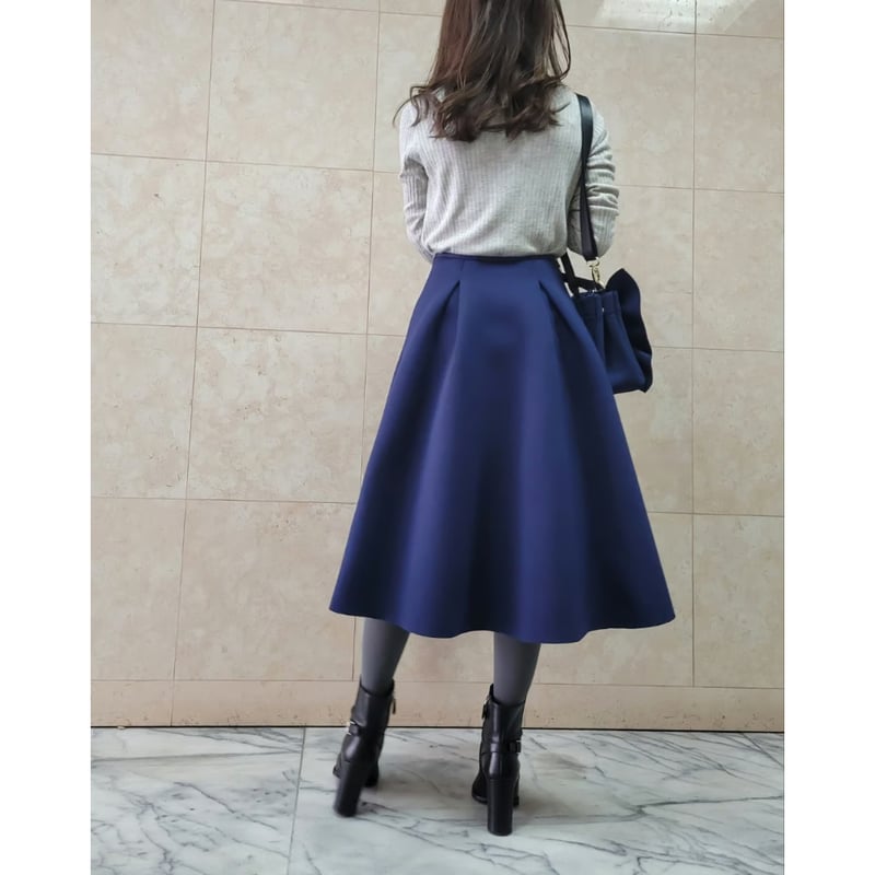 ボンディングスカート68cm 白ホワイト ネイビー グレー 黒