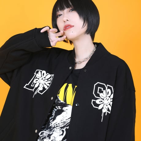 ◀︎CO-EXIST SWEAT STADIUM JKT▶︎ BLK