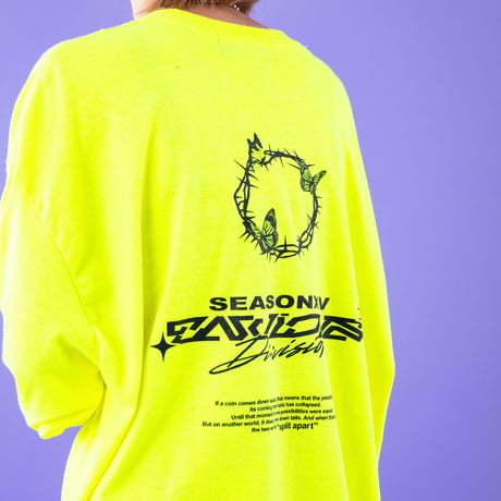 ◀︎BUTTERFLY LS Tee▶︎ (ELECTRIC)