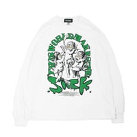 ◀︎FLUX LS Tee▶︎ WHT