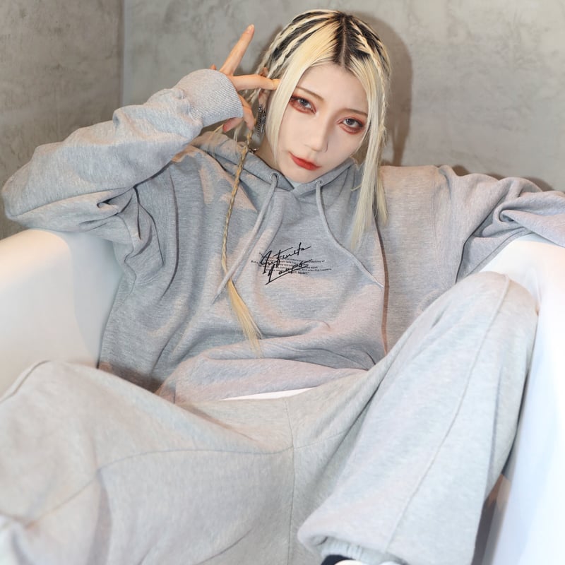 ◀︎AXIS HOODIE▶︎ GRY | DI:VISION ONLINE STORE