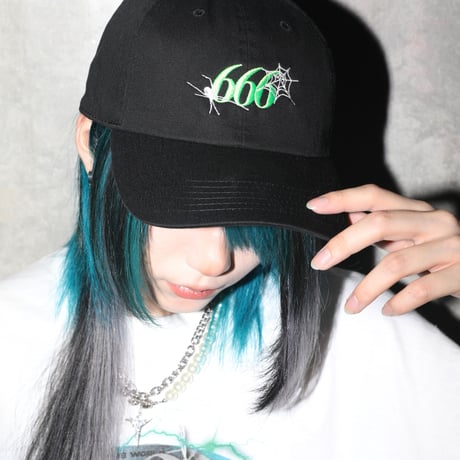 ◀︎666 CAP▶︎ BLKxGRN