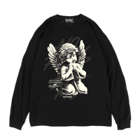 ◀︎BEFORE THE DAWN LS Tee▶︎ BLKxBLK