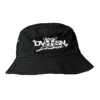 ◀︎LUMINOUS BUCKET HAT▶︎ (BLACKxWHITE)