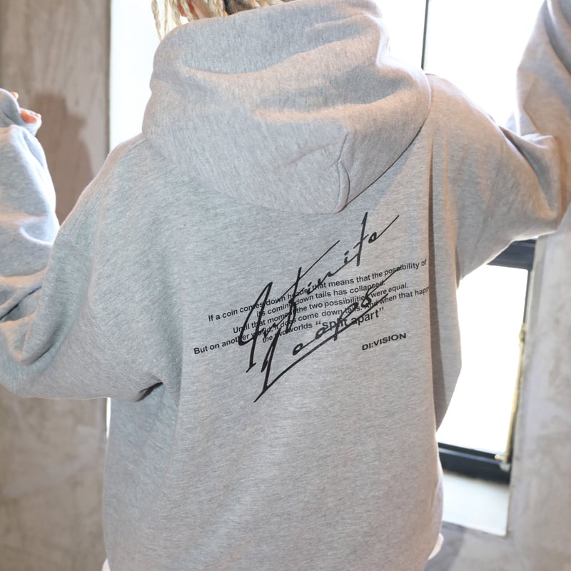 ◀︎AXIS HOODIE▶︎ GRY | DI:VISION ONLINE STORE