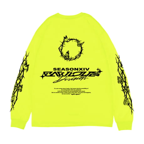 ◀︎BUTTERFLY LS Tee▶︎ (ELECTRIC)